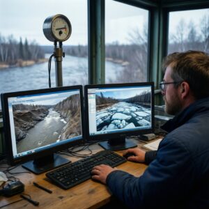 Северная Двина: паводки, ледоход, уровень воды и готовность служб