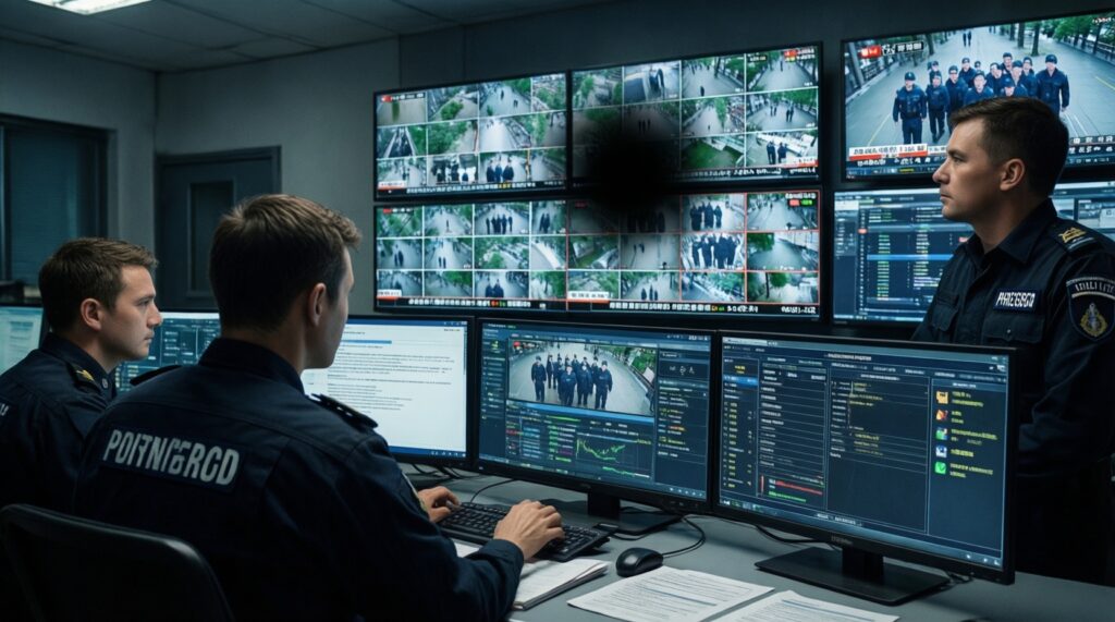 Безопасность на улицах и во дворах: что меняется в освещении, камерах и патрулировании - иллюстрация